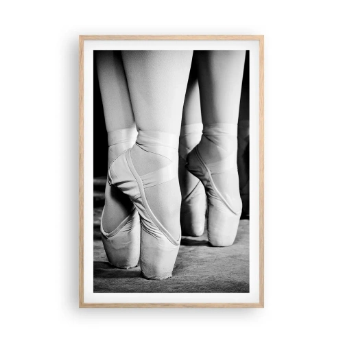 Affiche dans un chêne clair - Poster - Ensemble, simple - 61x91 cm