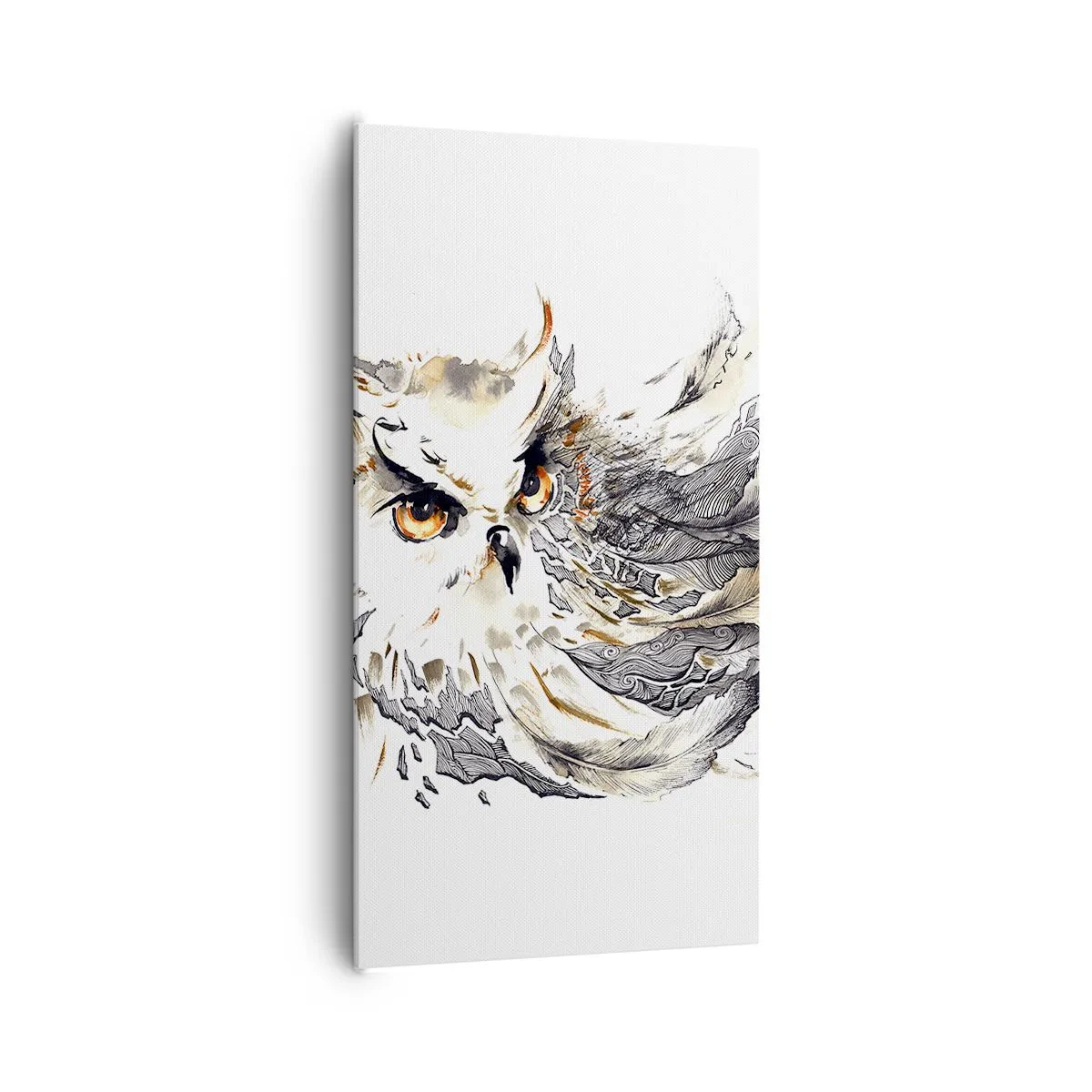 Impression sur toile - Image sur toile - Elle vient du monde de la magie - 65x120 cm