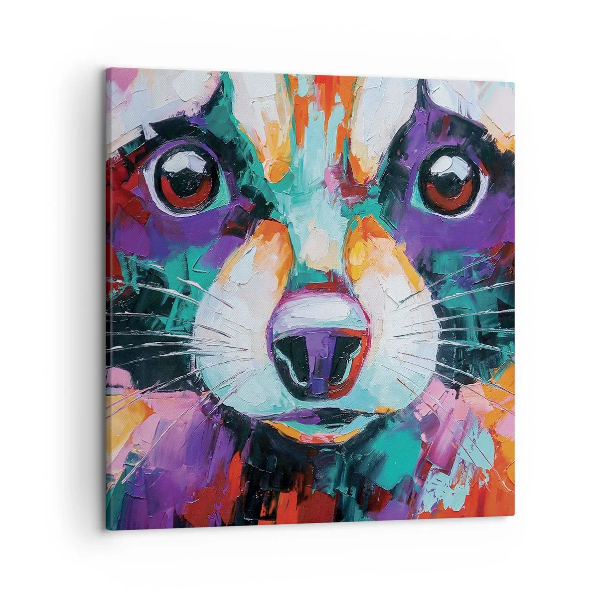 Impression sur toile - Image sur toile - Uniquement de belles émotions - 50x50 cm