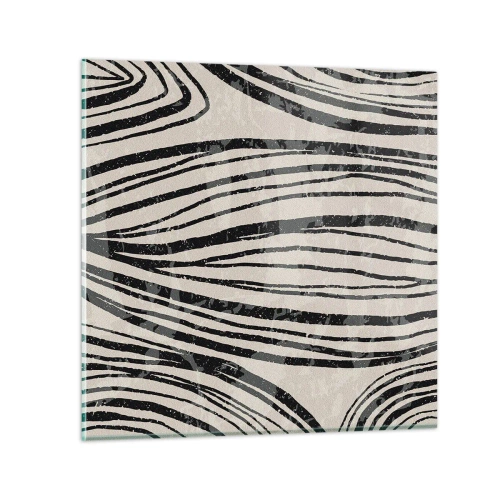 Impression sur verre - Image sur verre - Ligne de marécage - 50x50 cm