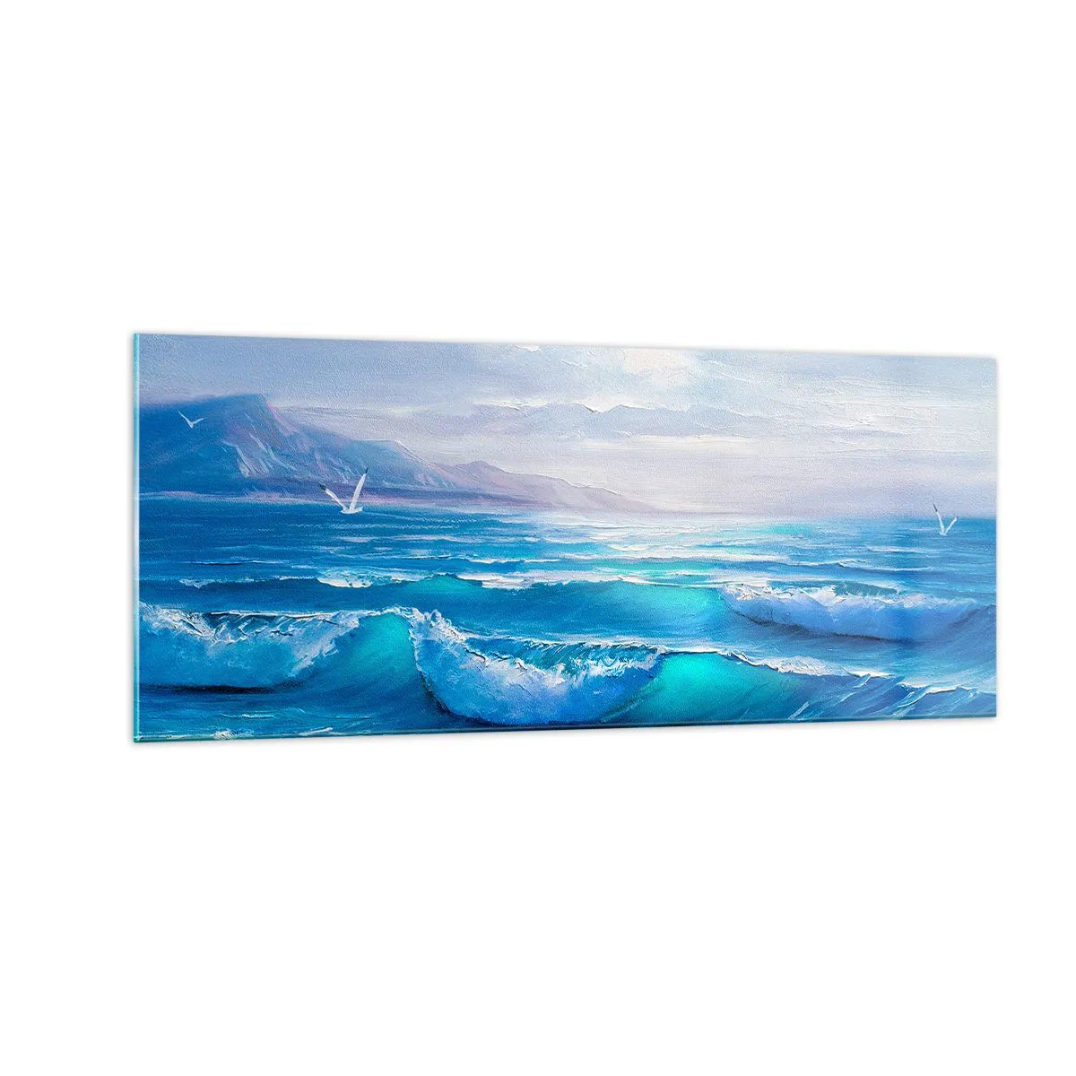 Impression sur verre - Image sur verre - Il apporte un soulagement - 100x40 cm