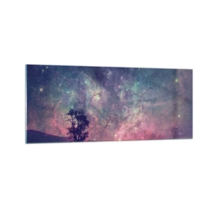 Impression sur verre - Image sur verre - Sous un ciel magique - 100x40 cm