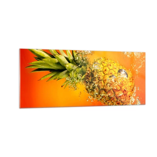 Impression sur verre - Image sur verre - Fraîcheur juteuse tropicale - 100x40 cm