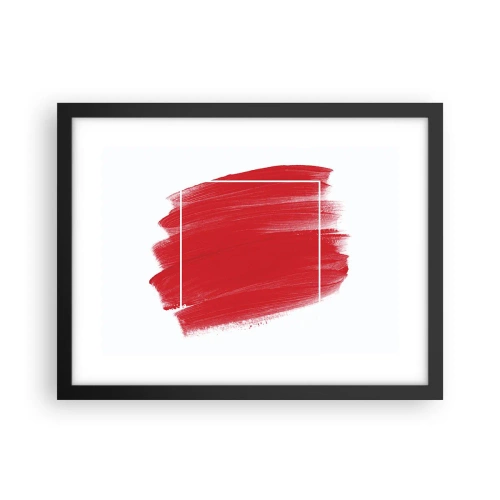 Affiche dans un cadre noir - Poster - En dehors du cadre - 40x30 cm