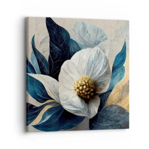 Impression sur toile - Image sur toile - Il a un coeur d'or - 30x30 cm