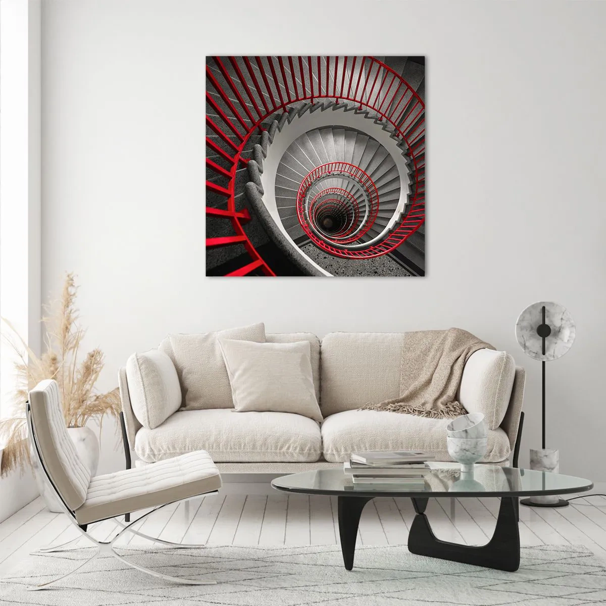 Impression sur verre - Image sur verre - Amusement architectural - 50x50 cm