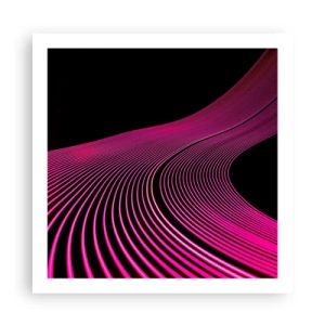 Affiche - Poster - Avenue de lumière - 60x60 cm