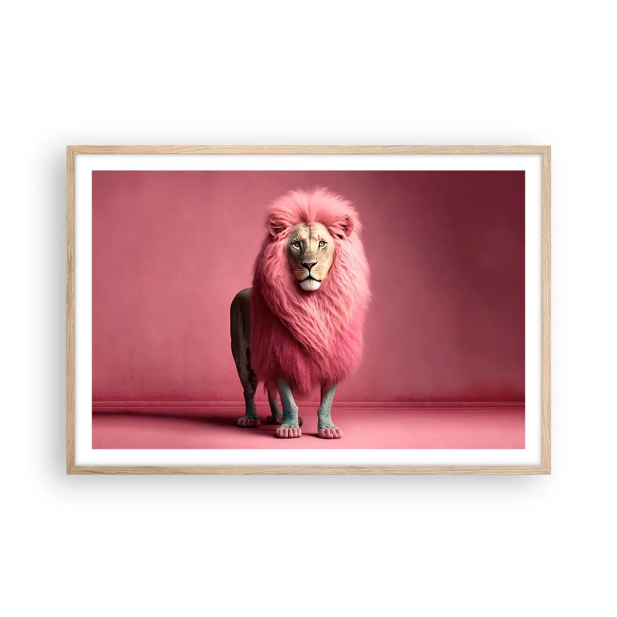 Affiche dans un chêne clair - Poster - Et tu n'as plus peur - 91x61 cm