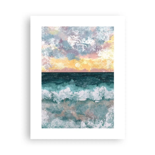 Affiche - Poster - Eau, lumière, air - 30x40 cm