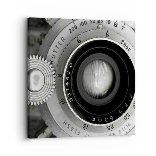 Impression sur toile - Image sur toile - Histoire d'Hollywood - 30x30 cm