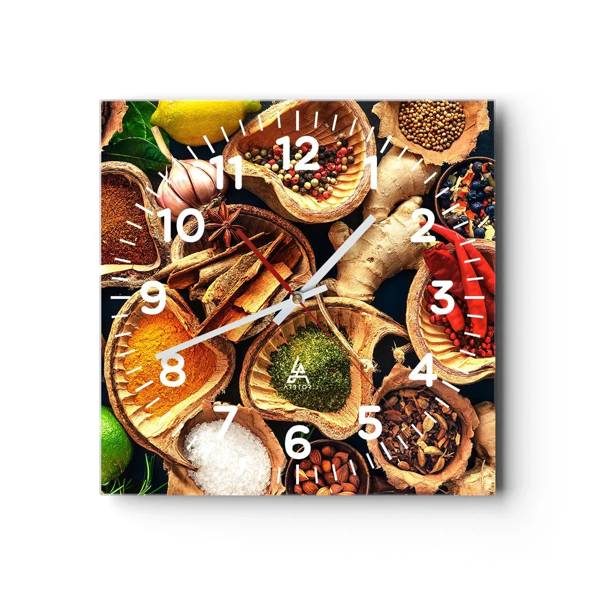 Horloge murale - Pendule murale - Prends ce que tu veux - 40x40 cm