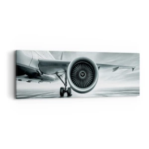 Impression sur toile - Image sur toile - Sent la force! - 90x30 cm