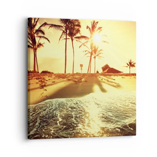 Impression sur toile - Image sur toile - Après-midi californien - 30x30 cm