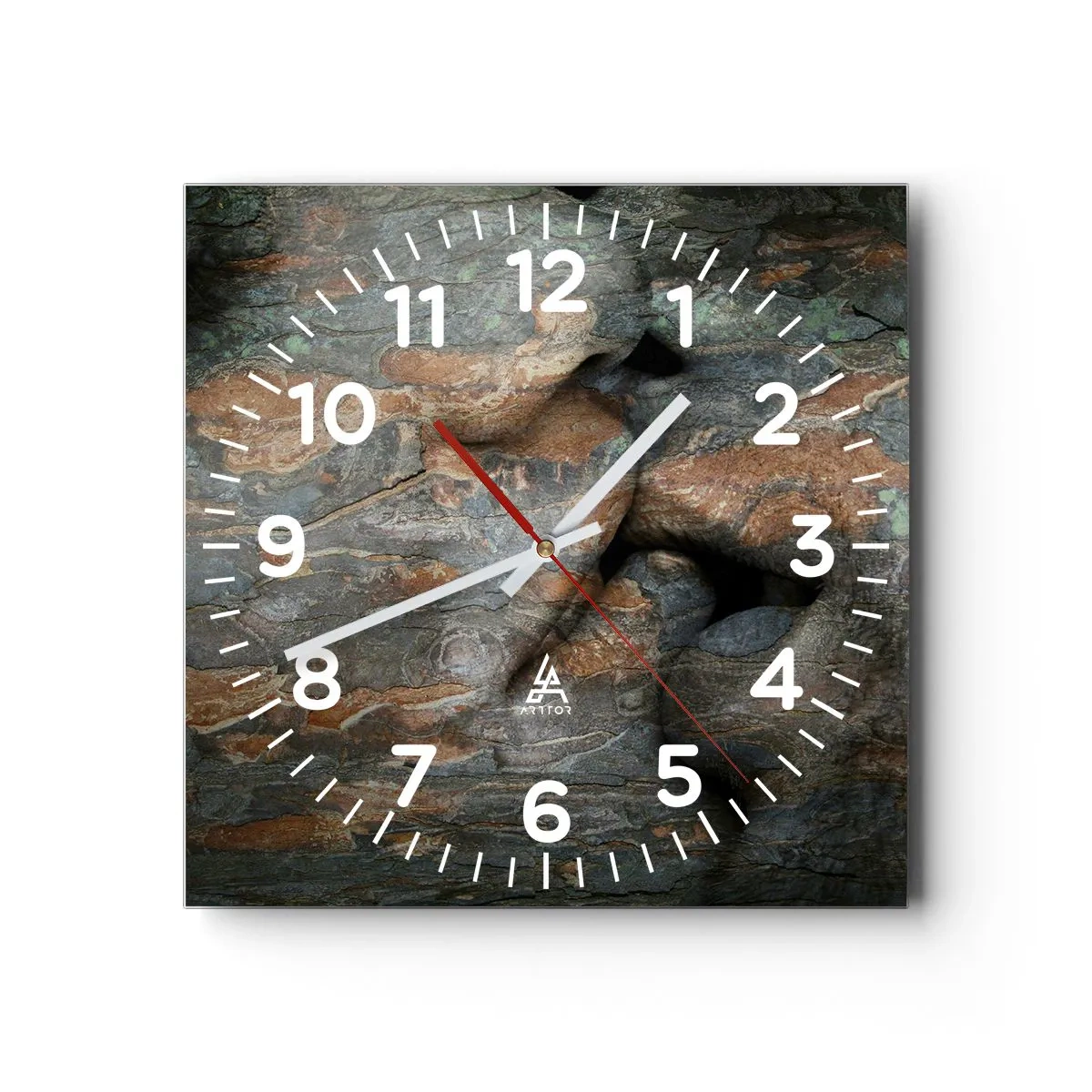 Horloge murale - Pendule murale - Ensemble pour toujours - 30x30 cm