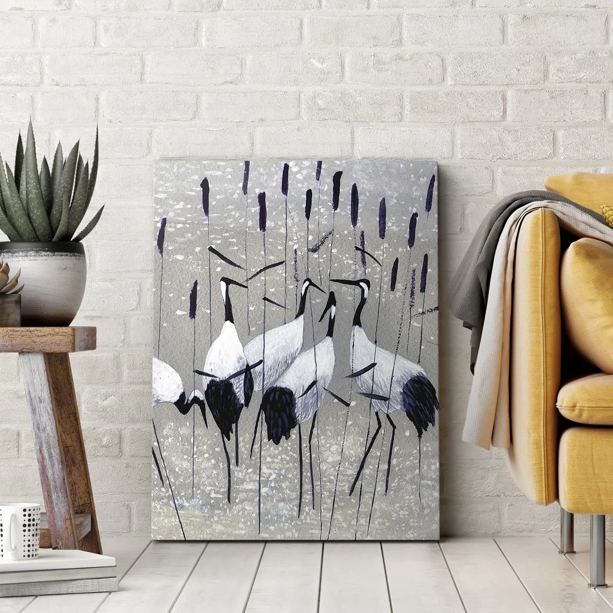 Impression sur toile - Image sur toile - Parmi les siens - 65x120 cm