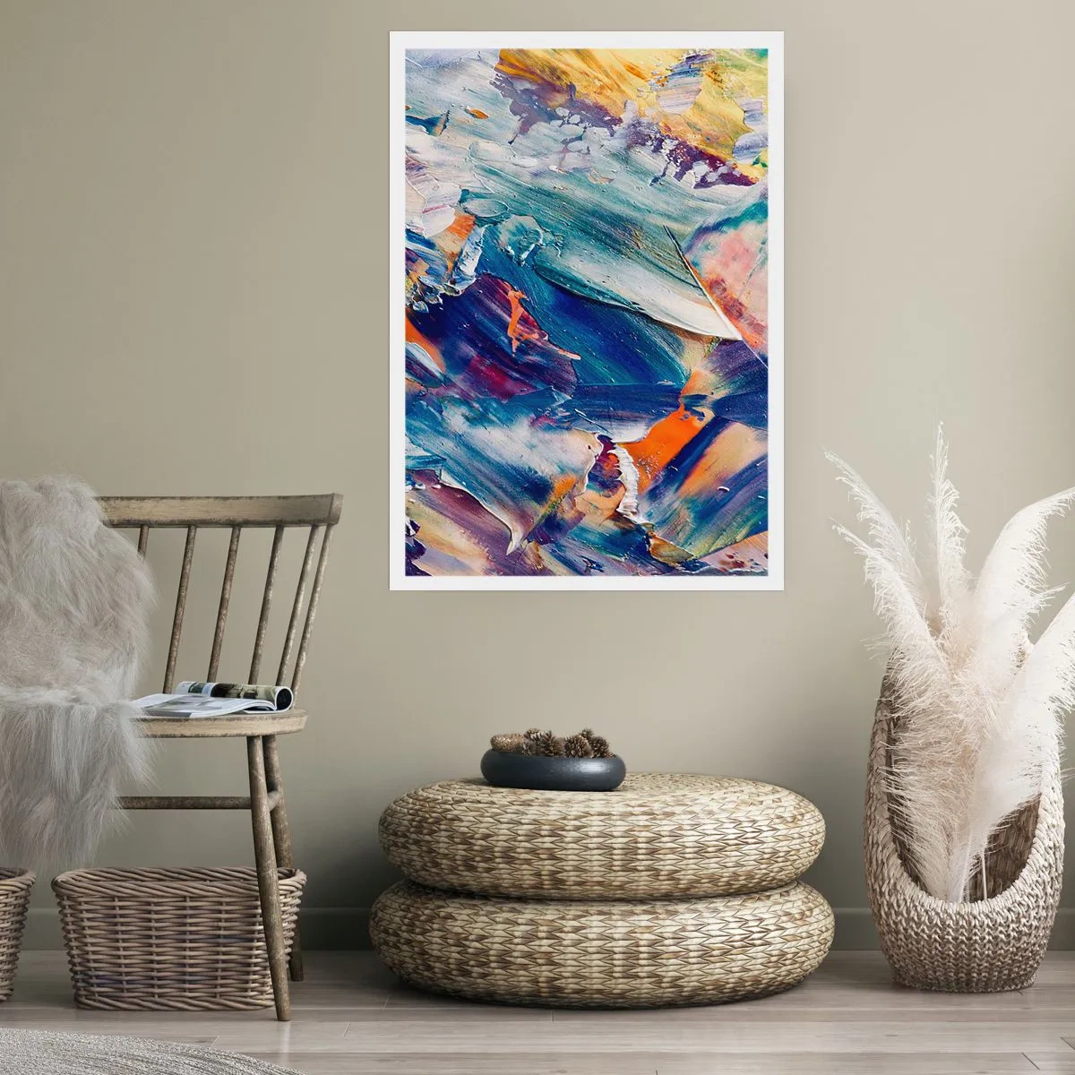 Affiche - Poster - Confusion des couleurs - 61x91 cm