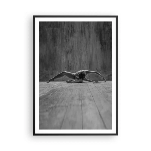 Affiche dans un cadre noir - Poster - Symétrie trouvée - 70x100 cm