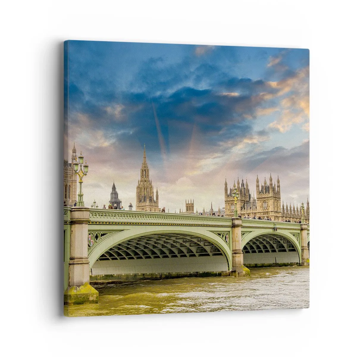 Impression sur toile - Image sur toile - Le temps s'est arrêté dans l'Empire - 40x40 cm