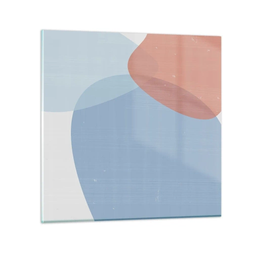 Impression sur verre - Image sur verre - Relations pastel - 60x60 cm