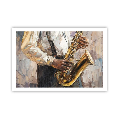 Affiche - Poster - C'est l'heure du solo - 91x61 cm