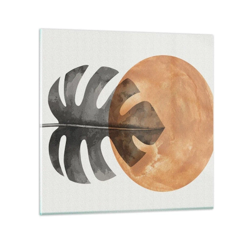 Impression sur verre - Image sur verre - Toujours le soleil - 40x40 cm