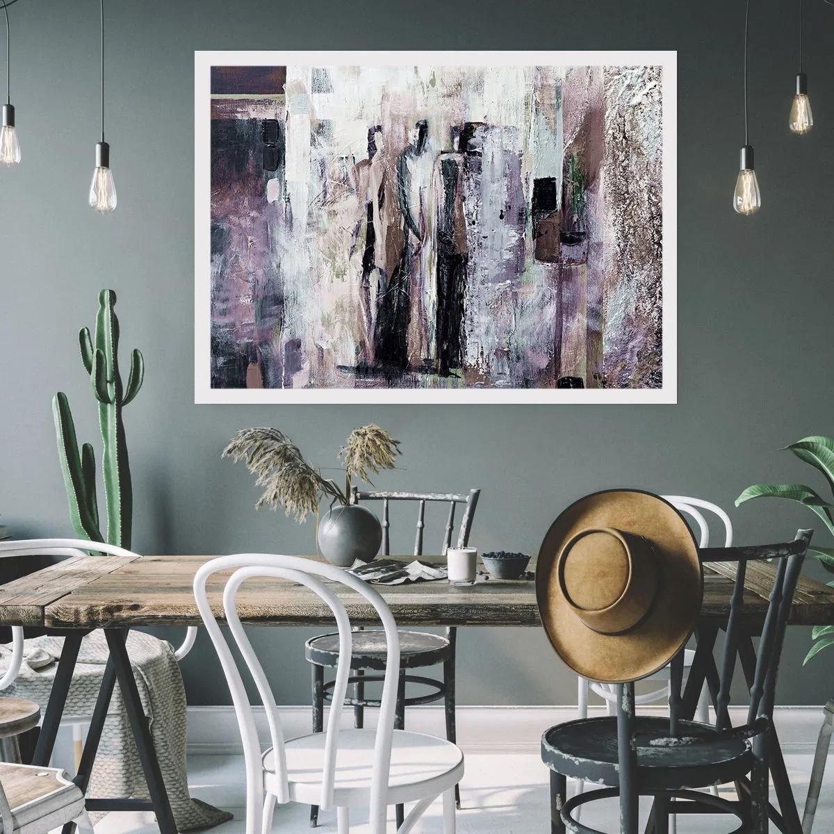 Affiche - Poster - Les trois mystérieux - 50x40 cm