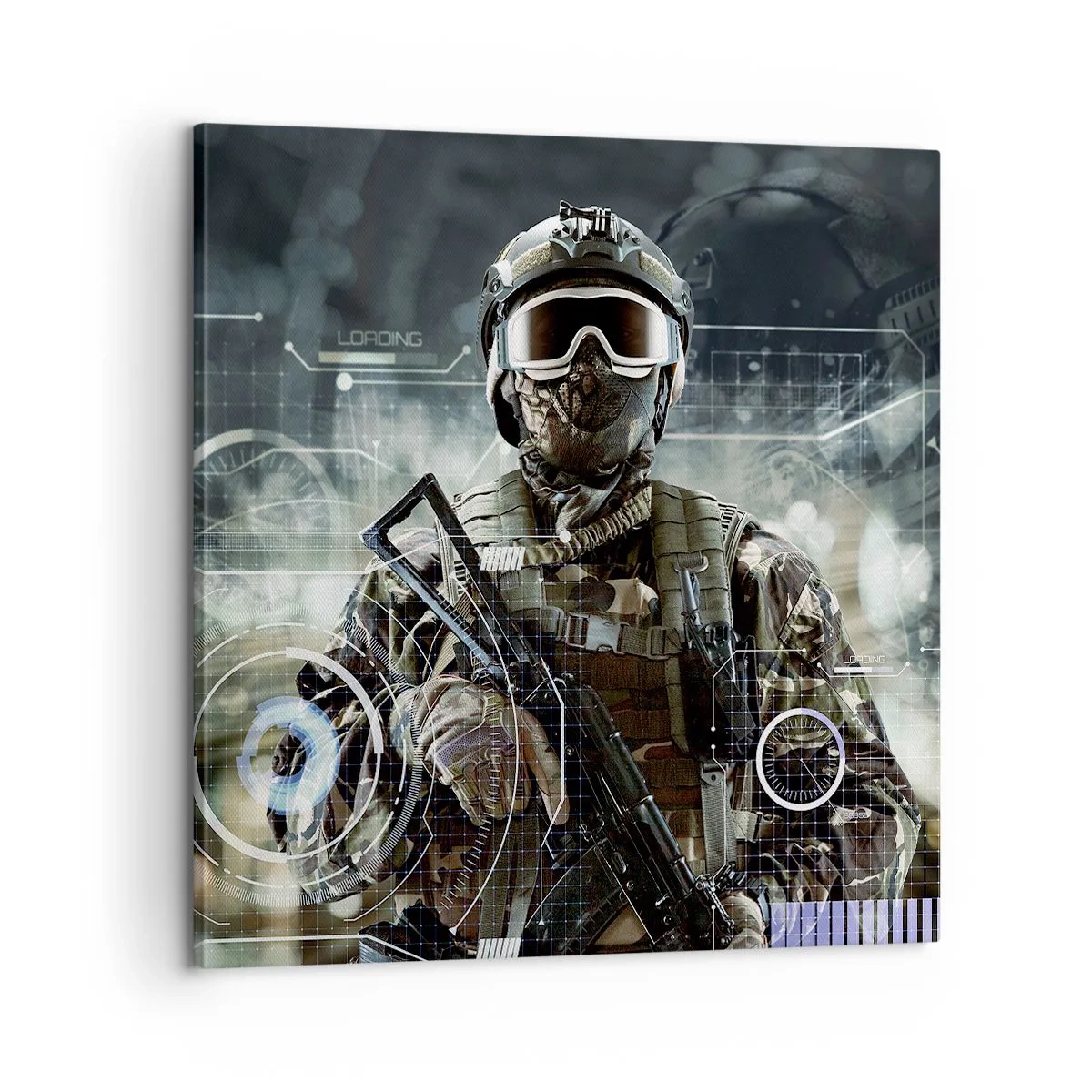 Impression sur toile - Image sur toile - Puissance sans limite - 60x60 cm