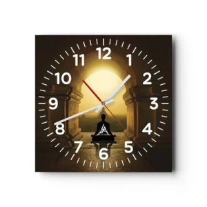 Horloge murale - Pendule murale - Pleine harmonie - 30x30 cm