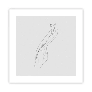 Affiche - Poster - Juste une promesse - 40x40 cm