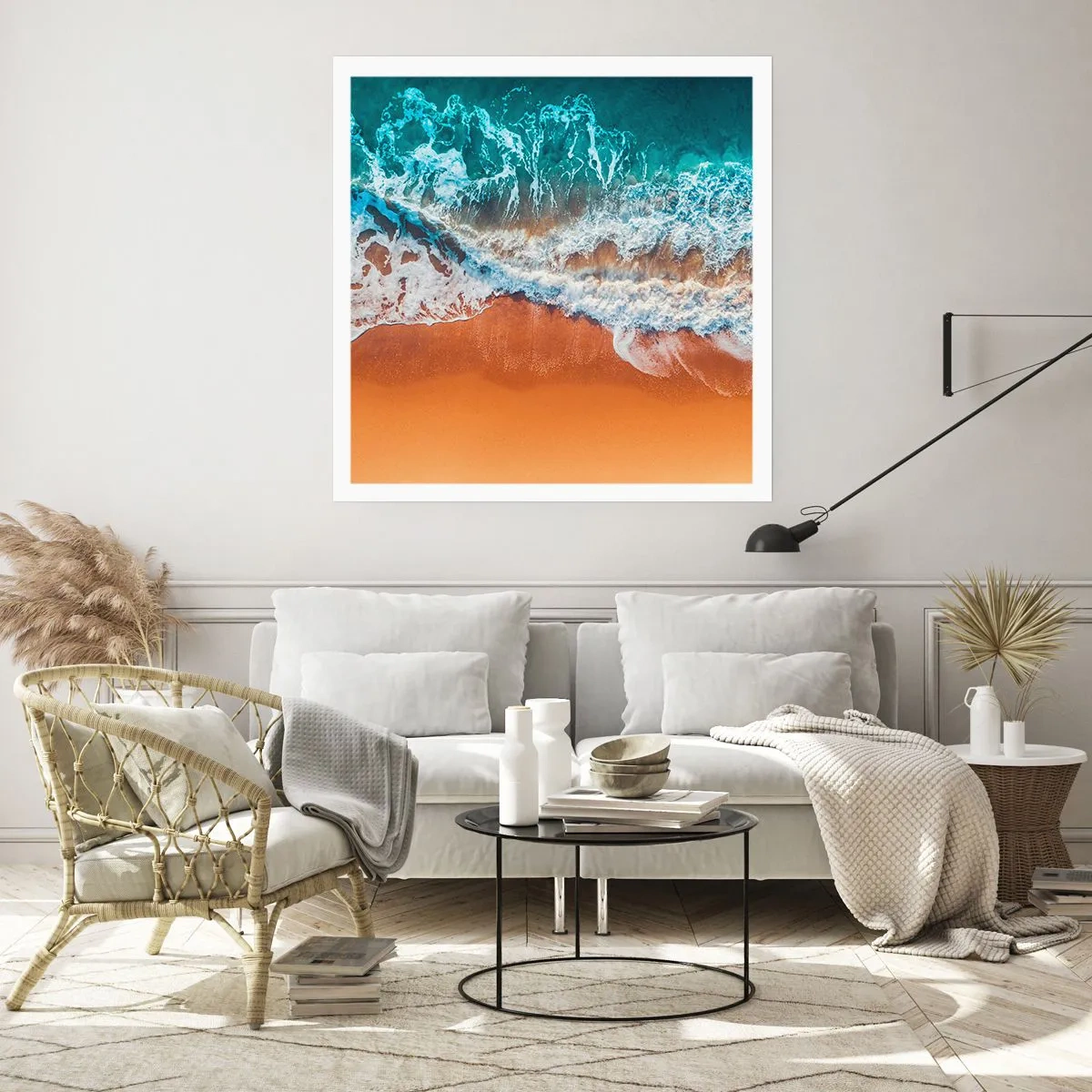 Affiche - Poster - Toujours ensemble - 50x50 cm