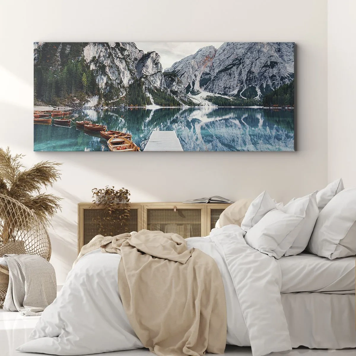 Impression sur toile - Image sur toile - On va te montrer la beauté - 100x40 cm