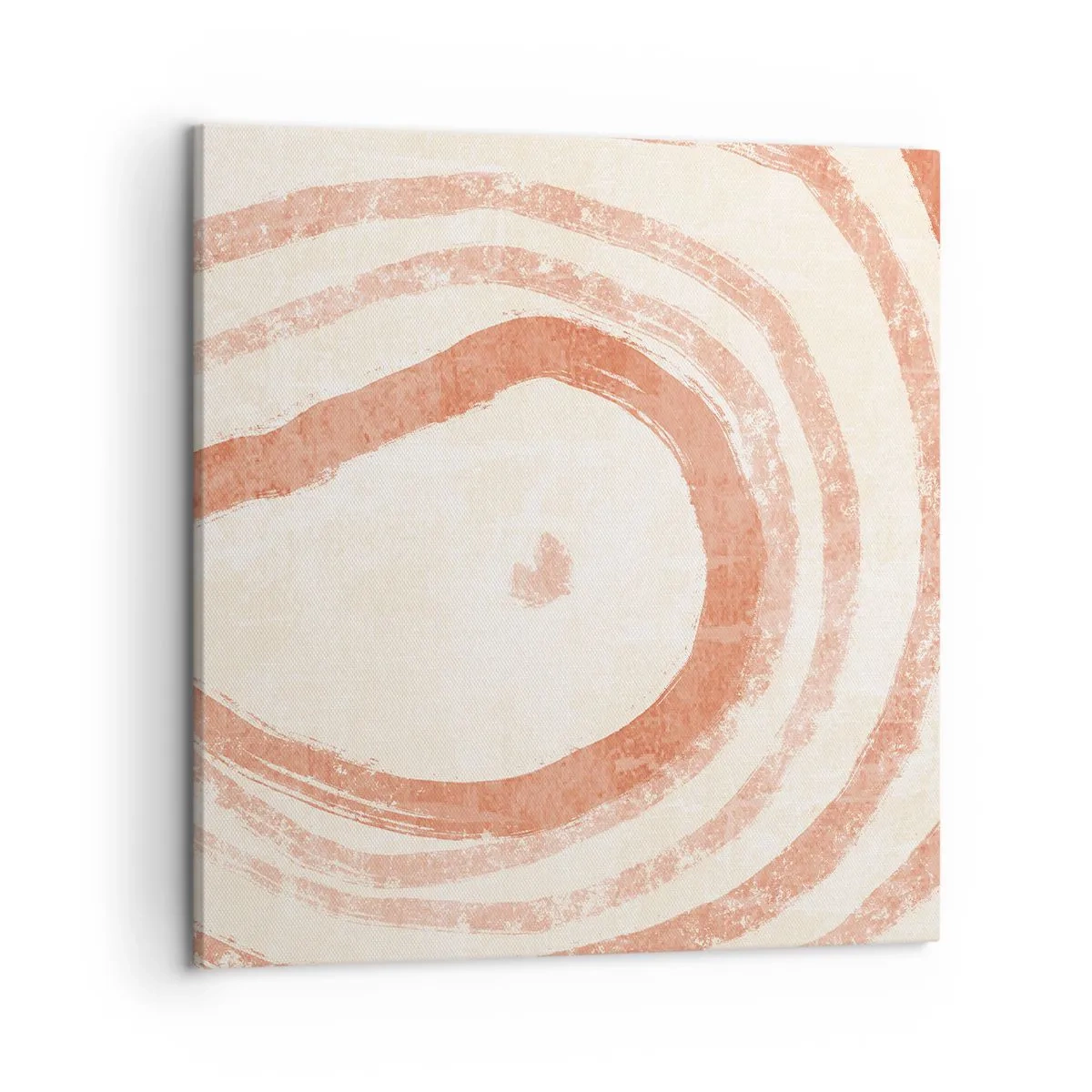 Impression sur toile - Image sur toile - Cercles de corail – composition - 50x50 cm