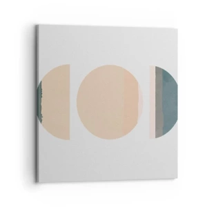 Impression sur toile - Image sur toile - Cercles après cercles - 70x70 cm