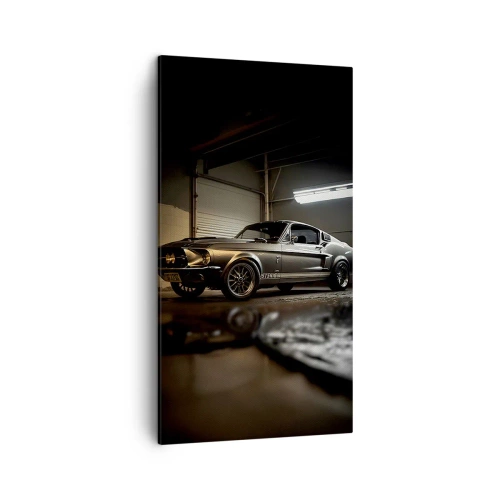 Impression sur toile - Image sur toile - Retour dans le passé - 45x80 cm