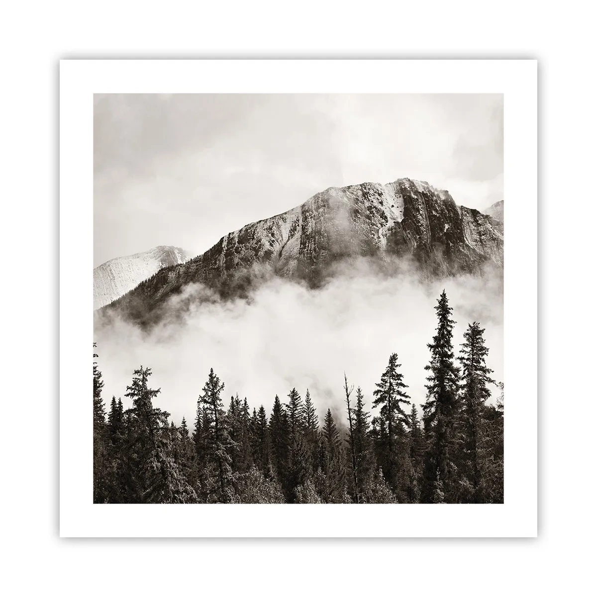 Affiche - Poster - Seigneur de granite - 50x50 cm