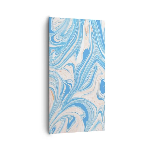 Impression sur toile - Image sur toile - Bassin turquoise - 65x120 cm