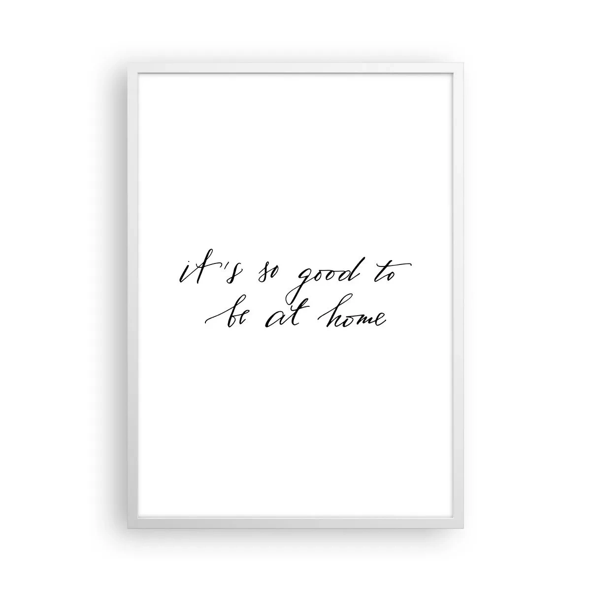 Affiche dans un cadre blanc - Poster - Toute la vérite - 50x70 cm