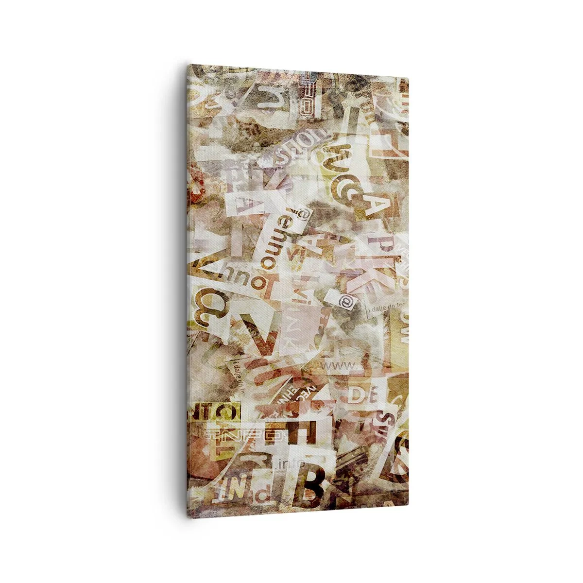 Impression sur toile - Image sur toile - J'unifie le bavardage - 55x100 cm