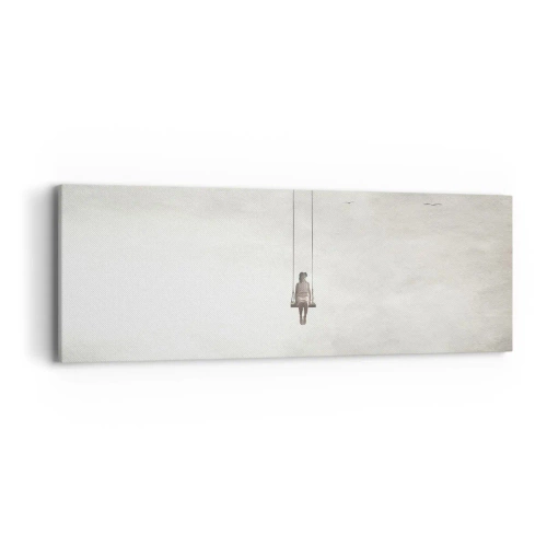 Impression sur toile - Image sur toile - Enfant en nous - 90x30 cm