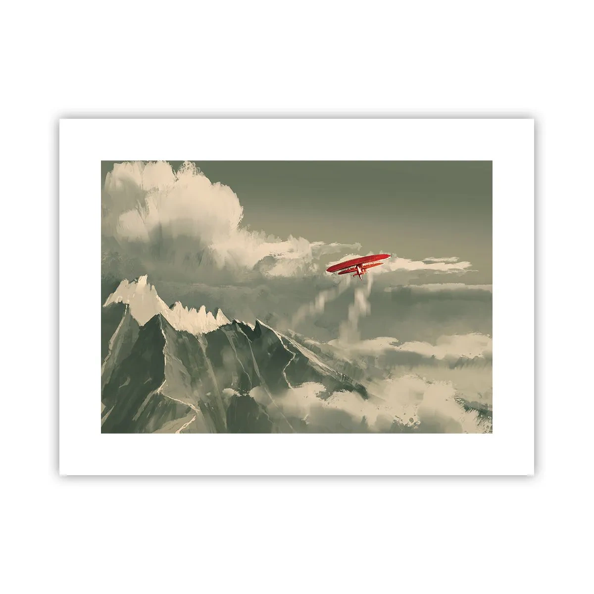 Affiche - Poster - Pionnier intrépide - 40x30 cm