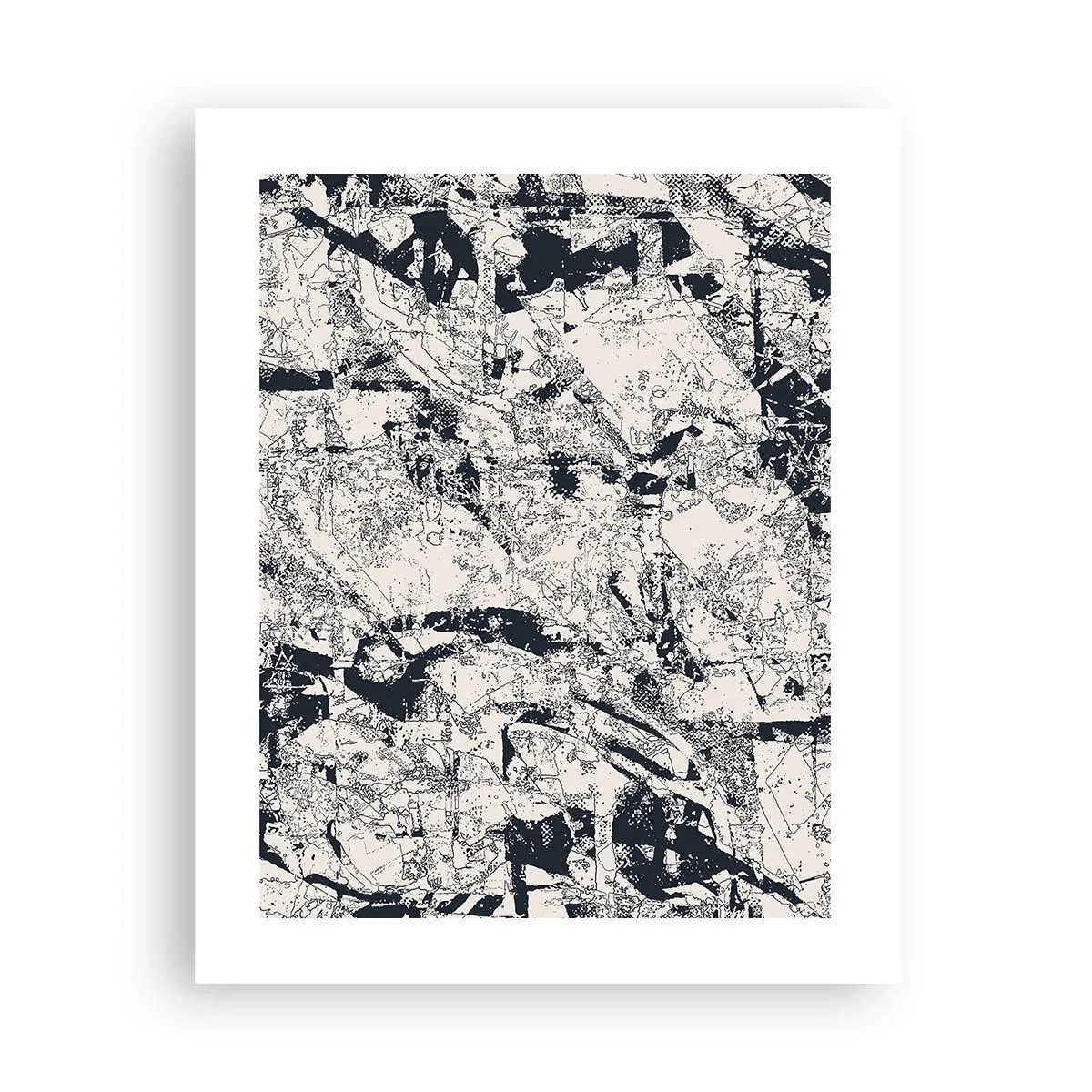 Affiche - Poster - Interpénétration des contraires - 40x50 cm