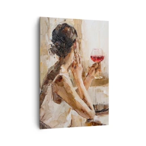 Impression sur toile - Image sur toile - Le goût d'un bon moment - 70x100 cm