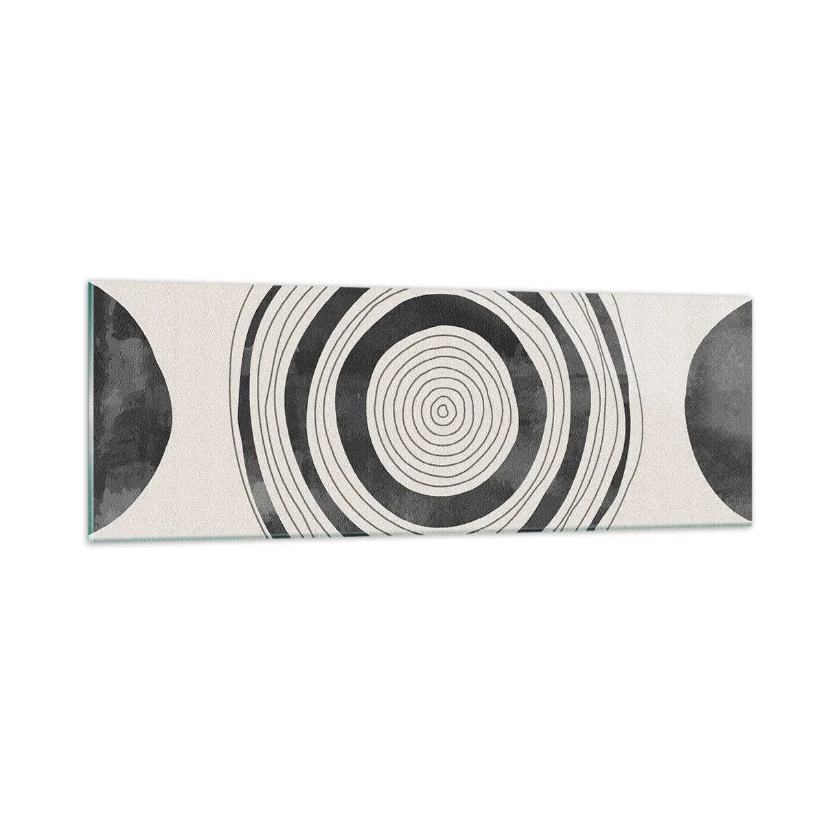 Impression sur verre - Image sur verre - Ce qui est important c'est ce qu'il y a entre les deux - 90x30 cm