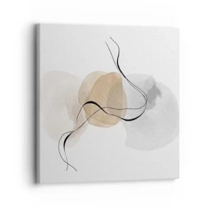 Impression sur toile - Image sur toile - Perles d'air - 30x30 cm