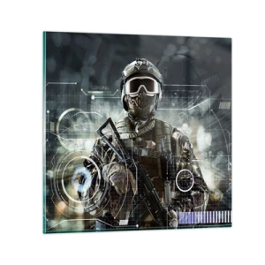 Impression sur verre - Image sur verre - Puissance sans limite - 70x70 cm