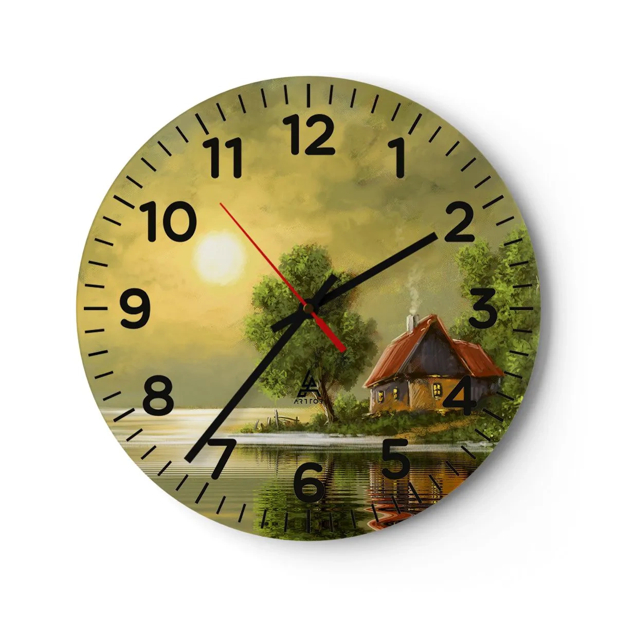 Horloge murale - Pendule murale - Beau, comme une image - 40x40 cm