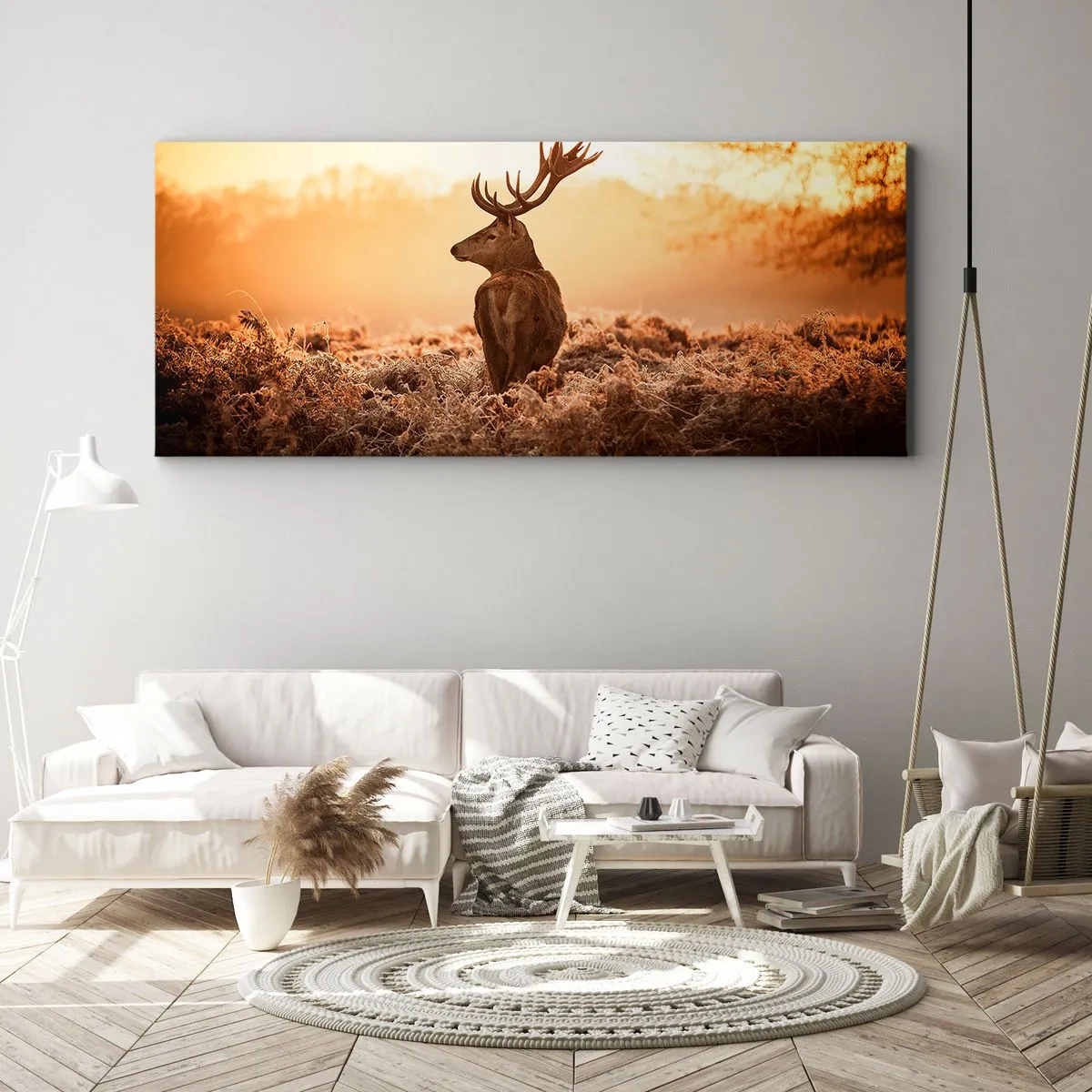 Impression sur toile - Image sur toile - Seigneur du domaine - 100x40 cm