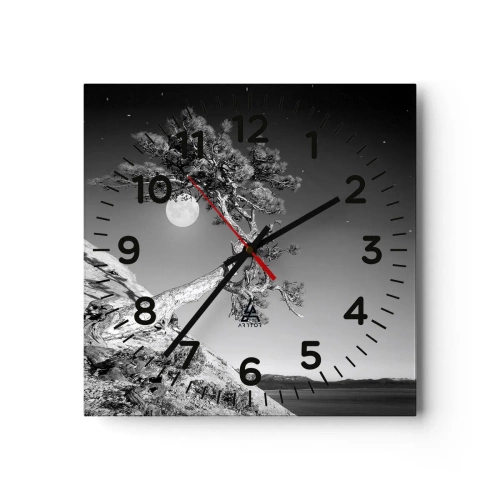 Horloge murale - Pendule murale - Un combattant vainqueur - 40x40 cm