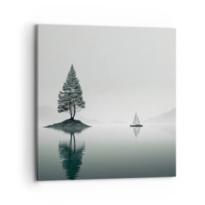 Impression sur toile - Image sur toile - Un rêve somnolent - 70x70 cm