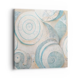 Impression sur toile - Image sur toile - Que cache la coque ? - 40x40 cm